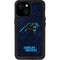NFL Carolina Panthers Distressed iPhone 13 Mini Waterproof Case