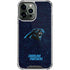 NFL Carolina Panthers Distressed iPhone 13 Pro Max Clear Case