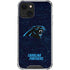 NFL Carolina Panthers Distressed iPhone 14 Clear Case