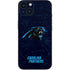 NFL Carolina Panthers Distressed iPhone 14 Plus Skin