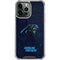 NFL Carolina Panthers Distressed iPhone 14 Pro Max Clear Case