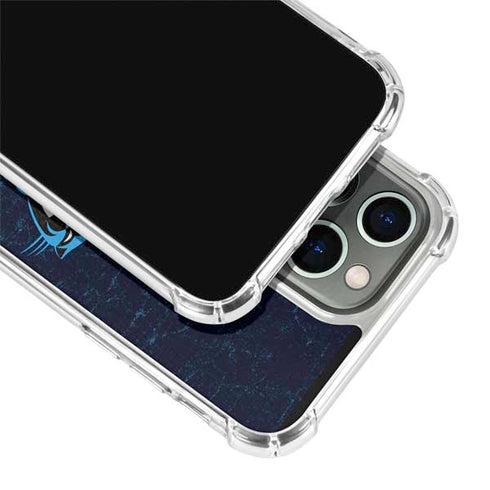 NFL Carolina Panthers Distressed iPhone 14 Pro Max Clear Case