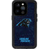NFL Carolina Panthers Distressed iPhone 14 Pro Waterproof Case