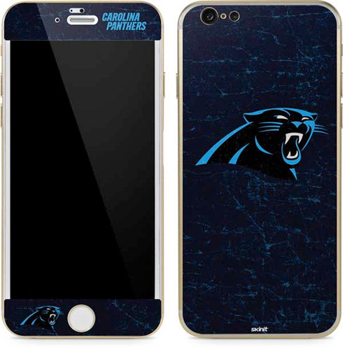 NFL Carolina Panthers Distressed iPhone 6/6s Skin