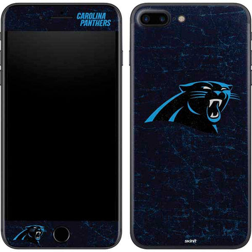 NFL Carolina Panthers Distressed iPhone 7 Plus Skin