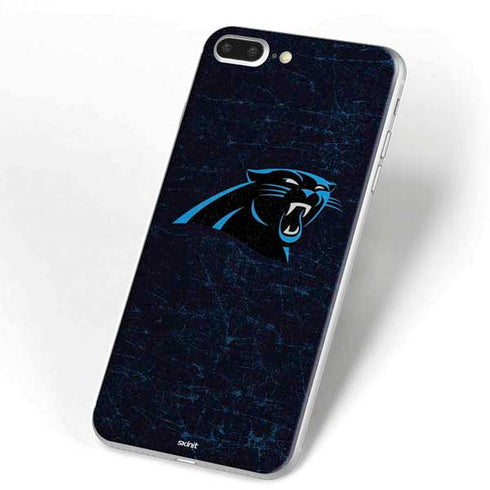 NFL Carolina Panthers Distressed iPhone 7 Plus Skin