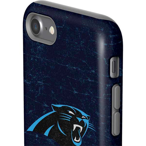 NFL Carolina Panthers Distressed iPhone SE (2nd & 3rd Gen) Pro Case