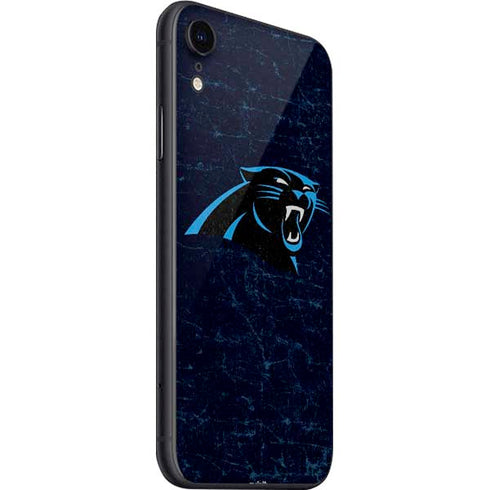 NFL Carolina Panthers Distressed iPhone SE (2nd & 3rd Gen) Skin