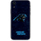 NFL Carolina Panthers Distressed iPhone XR Skin