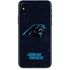 NFL Carolina Panthers Distressed iPhone XS Skin