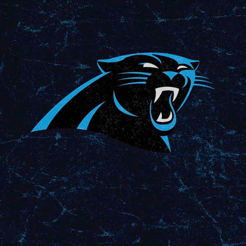 NFL Carolina Panthers Distressed iPhone XS Skin