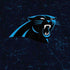 NFL Carolina Panthers Distressed iPhone XS Skin