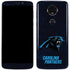 NFL Carolina Panthers Distressed Moto E5 Plus Skin