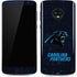 NFL Carolina Panthers Distressed Moto G6 Skin
