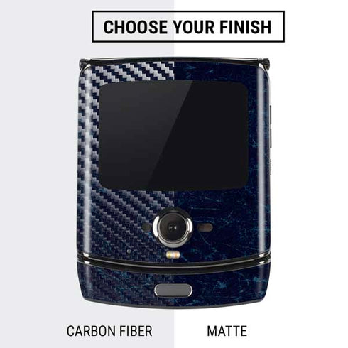 NFL Carolina Panthers Distressed Motorola RAZR Skin