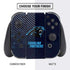 NFL Carolina Panthers Distressed Nintendo Switch Bundle Skin