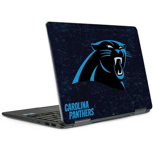 NFL Carolina Panthers Distressed Notebook 9 Pro 13in (2017) Skin