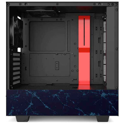 NFL Carolina Panthers Distressed NZXT H510 Compact ATX Mid-Tower Case Skin