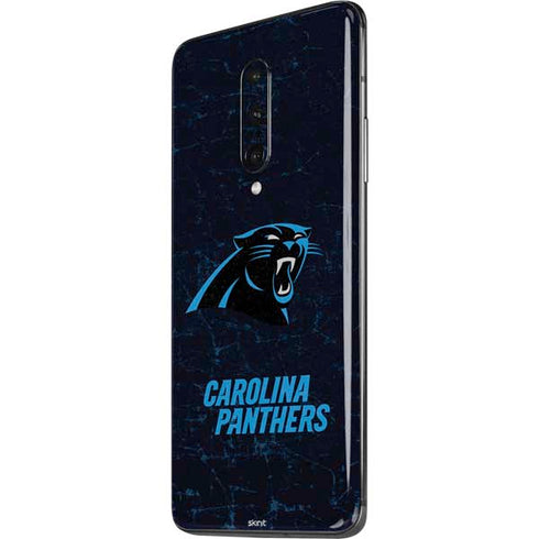 NFL Carolina Panthers Distressed OnePlus 7 Pro Skin