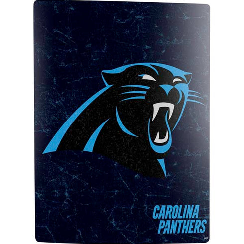 NFL Carolina Panthers Distressed PS5 Digital Edition Bundle Skin