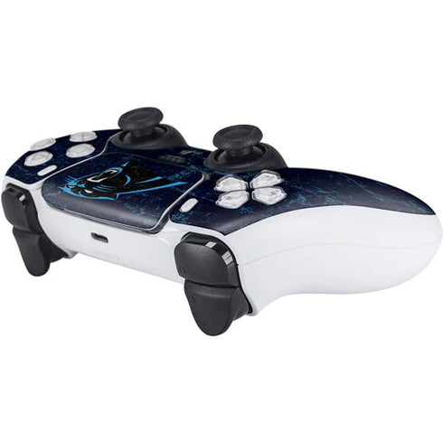 NFL Carolina Panthers Distressed PS5 Controller Skin