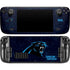 NFL Carolina Panthers Distressed Steam Deck Handheld Gaming Computer Skin