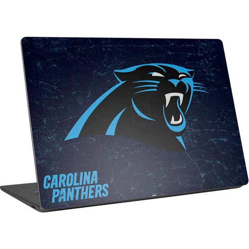 NFL Carolina Panthers Distressed Surface Laptop 4 15in Skin