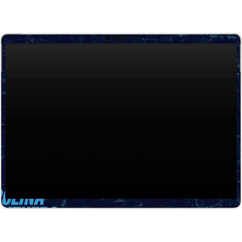 NFL Carolina Panthers Distressed Surface Pro 9 Skin