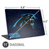 NFL Carolina Panthers Distressed Universal Laptop 11in (8.8 x 6.2in) Skin