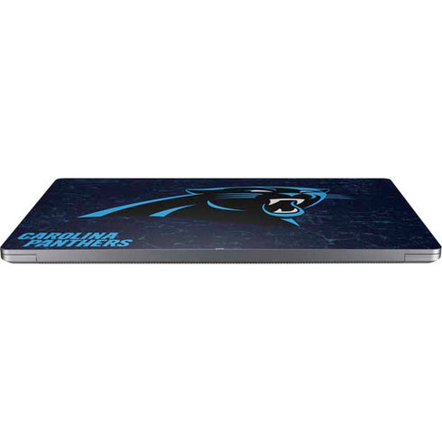 NFL Carolina Panthers Distressed Universal Laptop 16in (13 x 9.4in) Skin