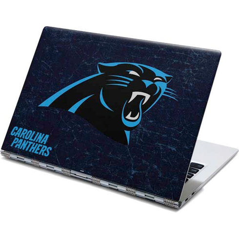 NFL Carolina Panthers Distressed Yoga 910 2-in-1 14in Touch-Screen Skin