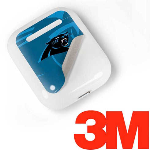 NFL Carolina Panthers Double Vision Apple AirPods Skin