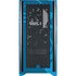 NFL Carolina Panthers Double Vision Corsair 4000D Tempered Glass Mid-Tower ATX Case Skin