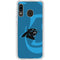 NFL Carolina Panthers Double Vision Galaxy A20 Clear Case
