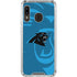 NFL Carolina Panthers Double Vision Galaxy A30 Clear Case