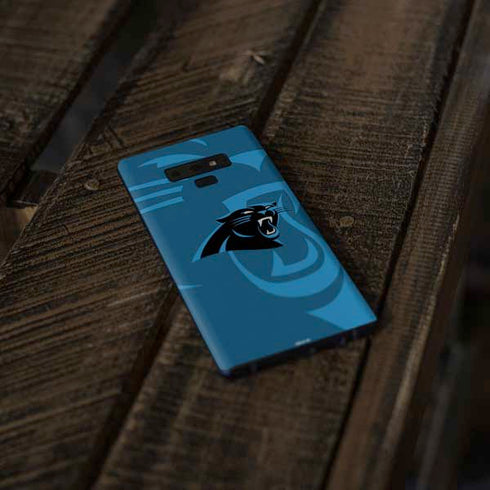 NFL Carolina Panthers Double Vision Galaxy Note 9 Skin