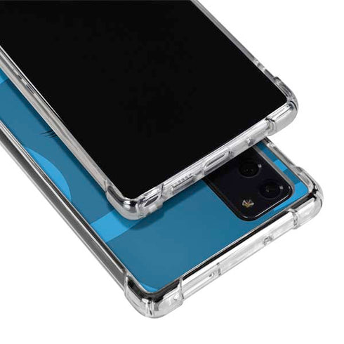 NFL Carolina Panthers Double Vision Galaxy Note20 5G Clear Case
