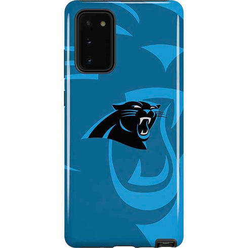 NFL Carolina Panthers Double Vision Galaxy Note20 5G Pro Case