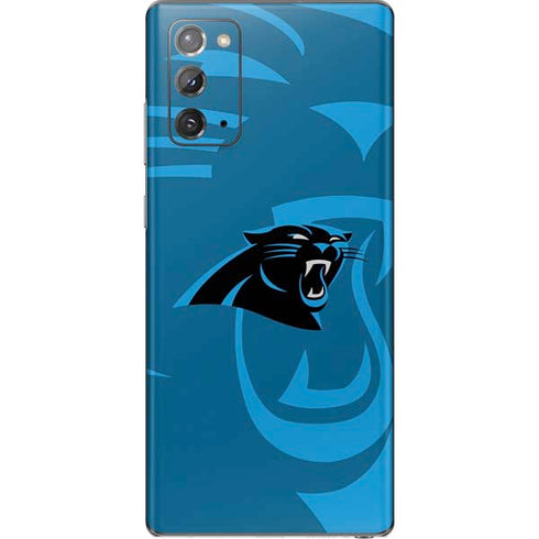 NFL Carolina Panthers Double Vision Galaxy Note20 5G Skin