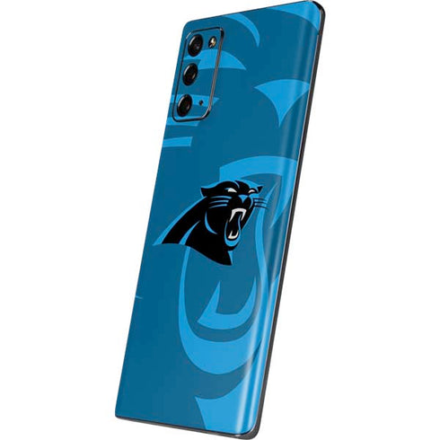 NFL Carolina Panthers Double Vision Galaxy Note20 5G Skin