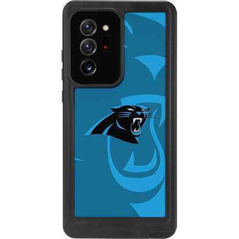 NFL Carolina Panthers Double Vision Galaxy Note20 Ultra 5G Waterproof Case