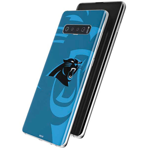 NFL Carolina Panthers Double Vision Galaxy S10 Skin