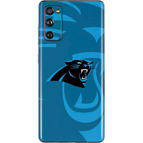 NFL Carolina Panthers Double Vision Galaxy S20 Fan Edition Skin