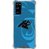NFL Carolina Panthers Double Vision Galaxy S20 FE Clear Case