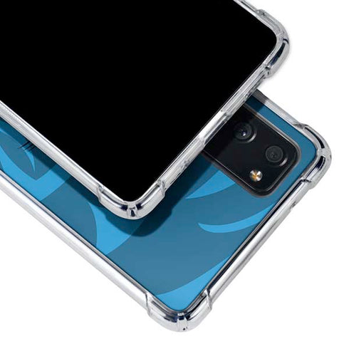 NFL Carolina Panthers Double Vision Galaxy S20 FE Clear Case