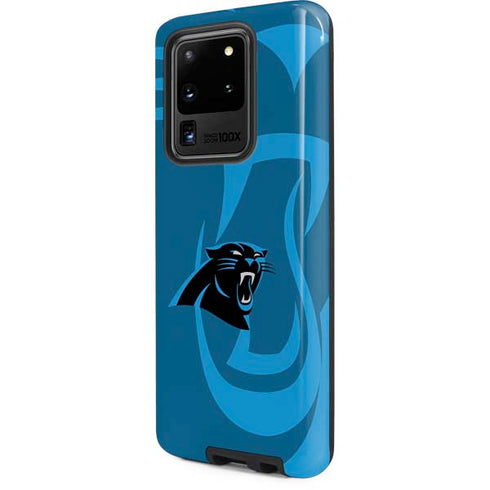 NFL Carolina Panthers Double Vision Galaxy S20 Ultra 5G Pro Case
