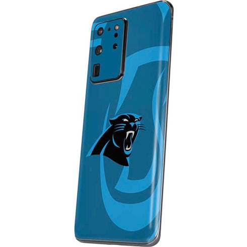 NFL Carolina Panthers Double Vision Galaxy S20 Ultra 5G Skin