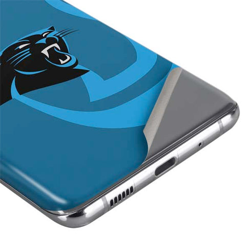 NFL Carolina Panthers Double Vision Galaxy S20 Ultra 5G Skin
