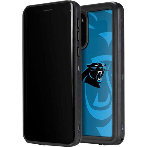 NFL Carolina Panthers Double Vision Galaxy S20 Waterproof Case
