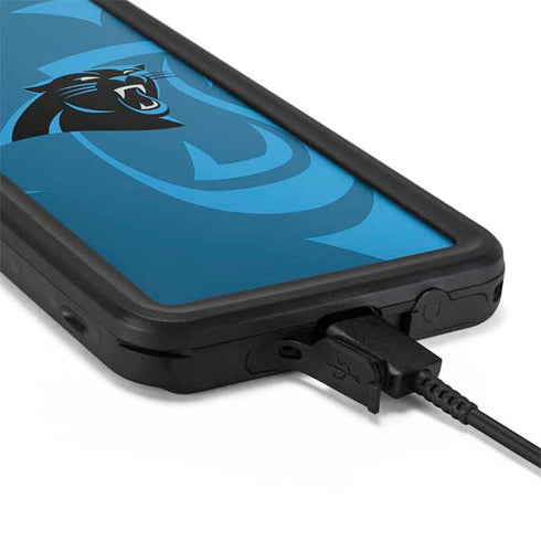 NFL Carolina Panthers Double Vision Galaxy S20 Waterproof Case